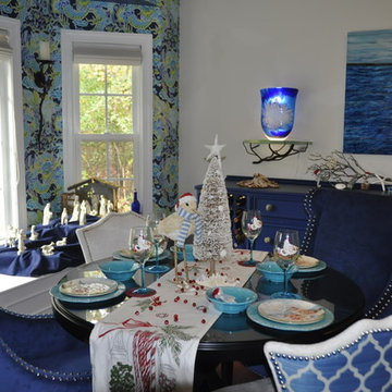 Social Gathering Nook: Christmas at the beach