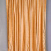 Peach Rod Pocket  Velvet Curtain / Drape / Panel   - 43W x 96L - Piece