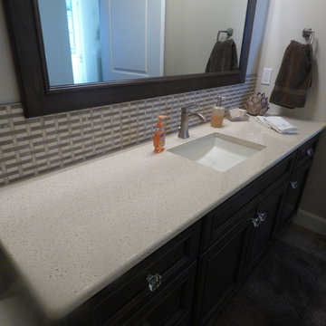 Cambria Darlington Kitchen & Coswell Cream Vanity