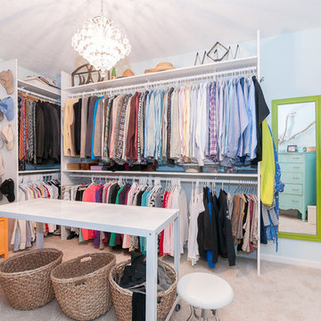 Remodeled Two Bedrooms to create a Master Suite