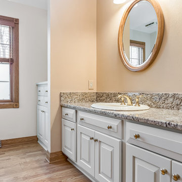 Custom Painted Bathroom Vanity