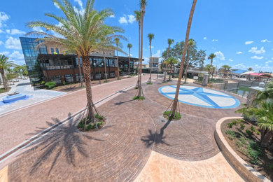 Eastport Stamped Island | Stamped Concrete