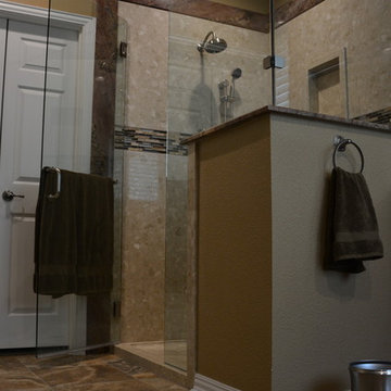 Marble Slab Shower Walls