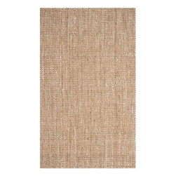 Natural Fiber Beige 8 ft. x 10 ft. Area Rug - Area Rugs