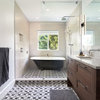 8 Narrow Bathrooms That Rock Tubs in the Shower
