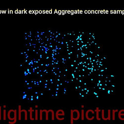glow in the dark concrete exposed aggregate - Products