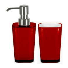 Bathroom Accessories Red red bathroom accessory sets | houzz Bathroom Accessories Red red bathroom accessory sets | houzz