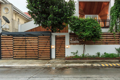 Contemporary exterior home idea in Other
