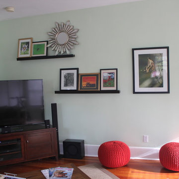 Redesign Package - Coastal Contemporary Living Room