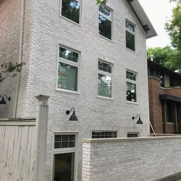 Wicker Park Limewash Brick Residence