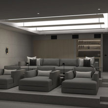 Basement movie theatre