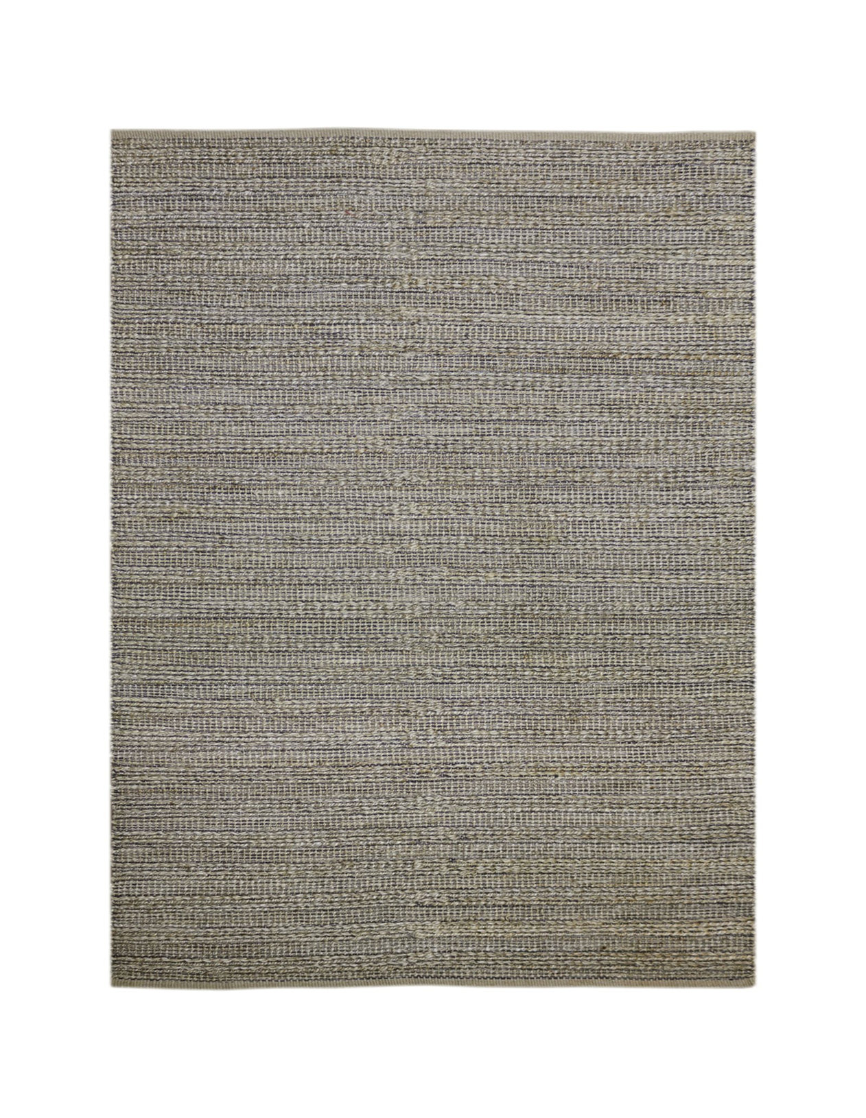 Naturals 6 Dark Gray Flat-Weave Area Rug by Amer Rectangle, 3'x5 ...
