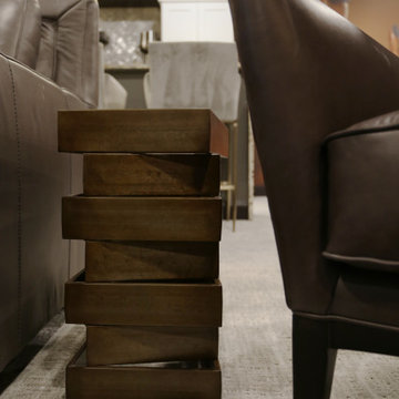 Adult Loft Contemporary Lounge Space