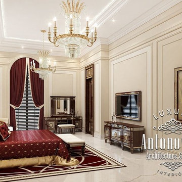 Bedroom interior design from Antonovich Design