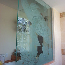 Glass doors