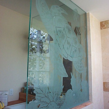 Functional Art in Shower