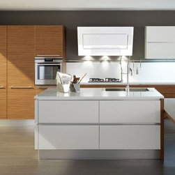 Designer range hoods - "Quest White Wall" Series - Range Hoods And Vents