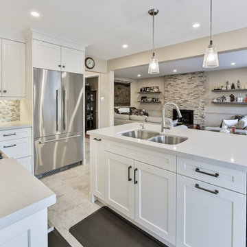 Oakville transitional kitchen