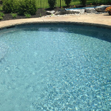 Simple Mountain Lake Style Pool