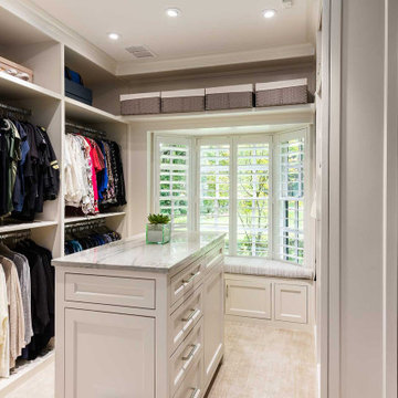 Modern Luxury Primary Bedroom and Walk-In Closet Remodel in Preston Hollow, TX