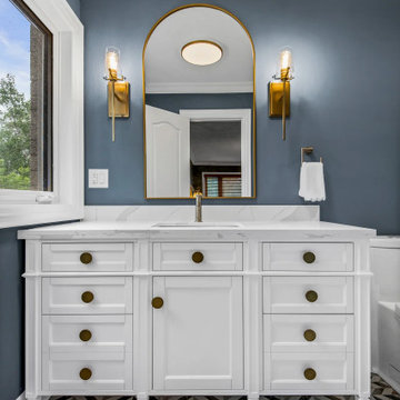 Kleinburg Multiple Bathroom Renovation for Returning Sosna Clients