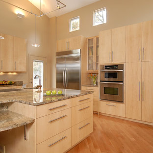 Natural Maple Cabinets Houzz