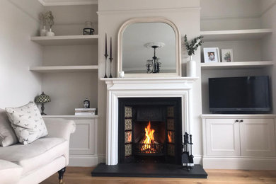 Design ideas for a classic living room in London.