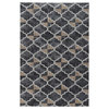 Iseo Rug Contemporary 3793, Gray, 5'3"x7'3"
