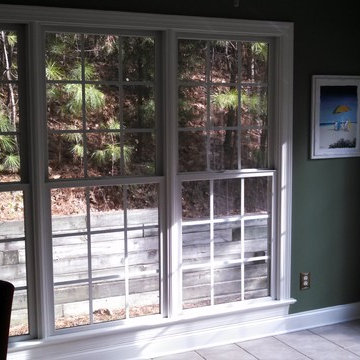 Sunroom Office Before