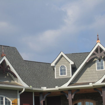 Copper Rooftop Finials