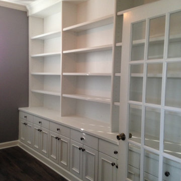 Custom Built-In Home Office & Library | Wesley Chapel, FL