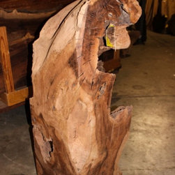 Walnut Hollow Log - Sculptures