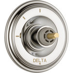 Delta - Delta Cassidy 3-Setting 2-Port Diverter Trim - Less Handle, Polished Nickel - Features: