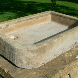 Kitchen Stone Sinks Antique (Mediterranean Style) - Kitchen Sinks