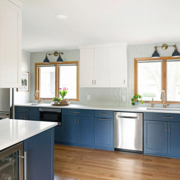 Midcentury Roots Kitchen Remodel | Hopkins, MN | White Birch Design