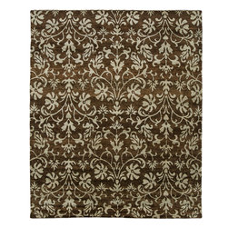 Design #442 Chocalate Mint - Rugs