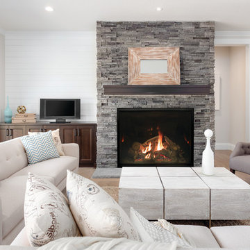 Large Traditional Fireplace - American Hearth