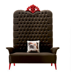 Megatizzi Bench With Armrests - Upholstered Benches