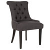 Bowie Side Chairs, Charcoal, Set of 2