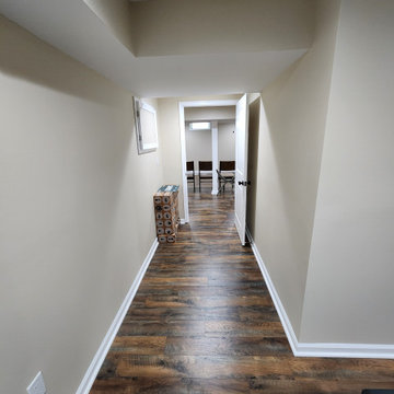 Basement Finish with Full bathroom addition and Office