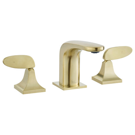 Château 8" Widespread 2-Handle Bathroom Faucet, Brushed Gold