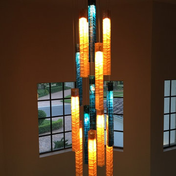 LIGHTING HIGH CEILING ENTRY