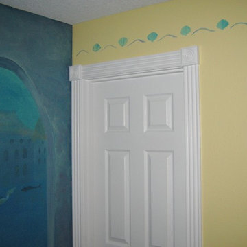 Ocean adjoining shell border
