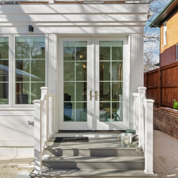 Historic Franklin Street Sunroom Addition & Rooftop Deck