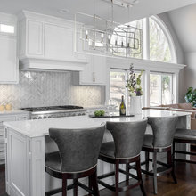 Chevron backsplash