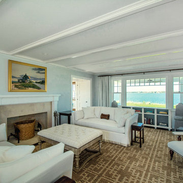 Before & After: Hamptons Beach House Living Room (2013)