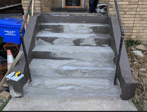 Covering Concrete Steps With Wood Covering Concrete Steps With Wood