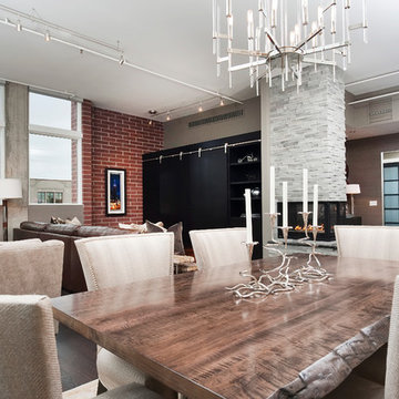 Titanium Lofts Residence Dining Room.
