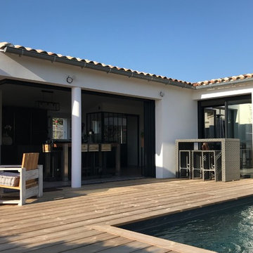 Maison après intervention - baie d'angle