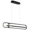 Demark Chandelier LED Linear Black